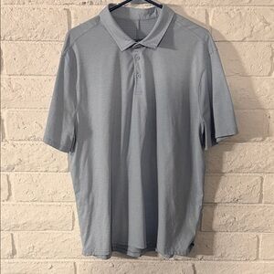 Lululemon Men's light blue Polo Shirt
